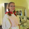 Lenka Adamčíková na soutěži Zpěváček Moravy
